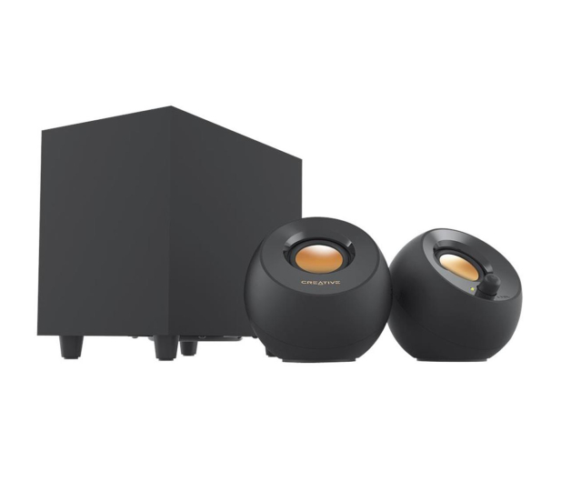 CREATIVE Pebble Plus 2.1 czarne - 546357 - zdjęcie
